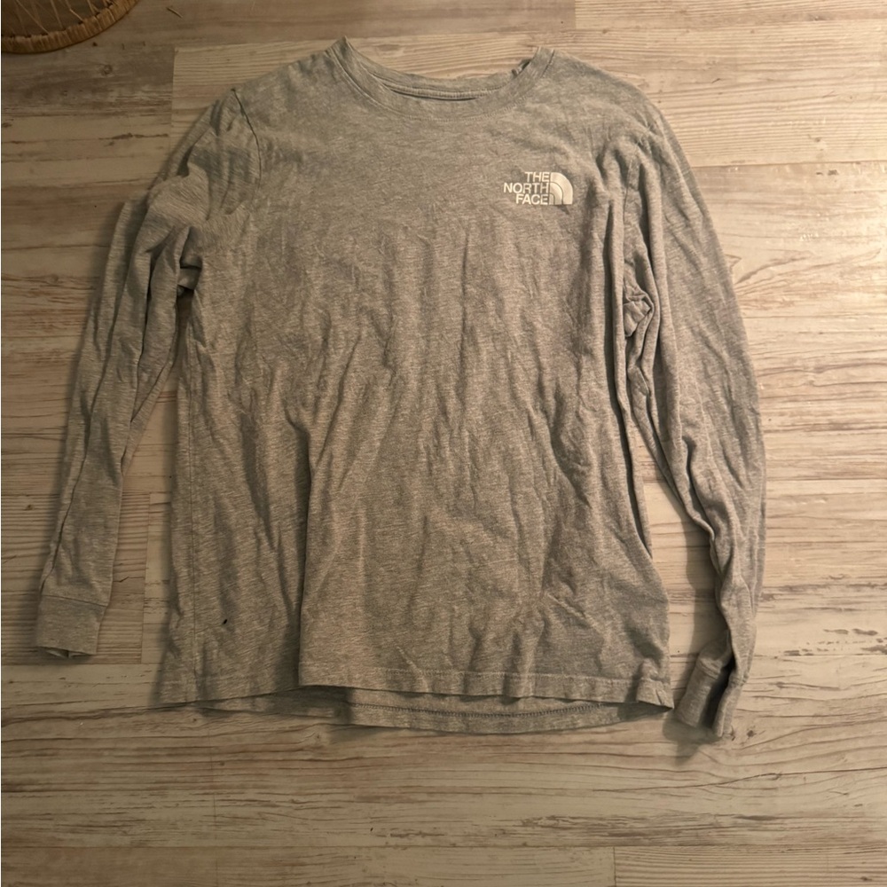 The North Face Gray Long Sleeve Shirt